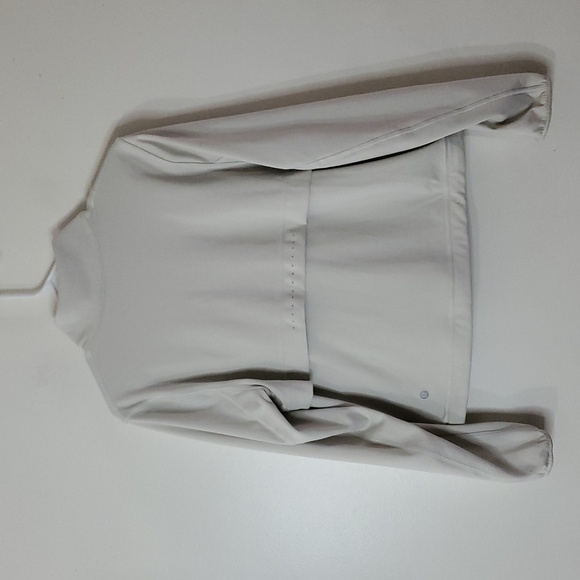 Lululemon Ventilating UV Protection Running Jacket Size 8 Full Zip Bone Womens - Picture 10 of 14
